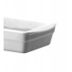 Forma 25cm 900ML Refratário Retangular Com Alça Porcelana Schmidt